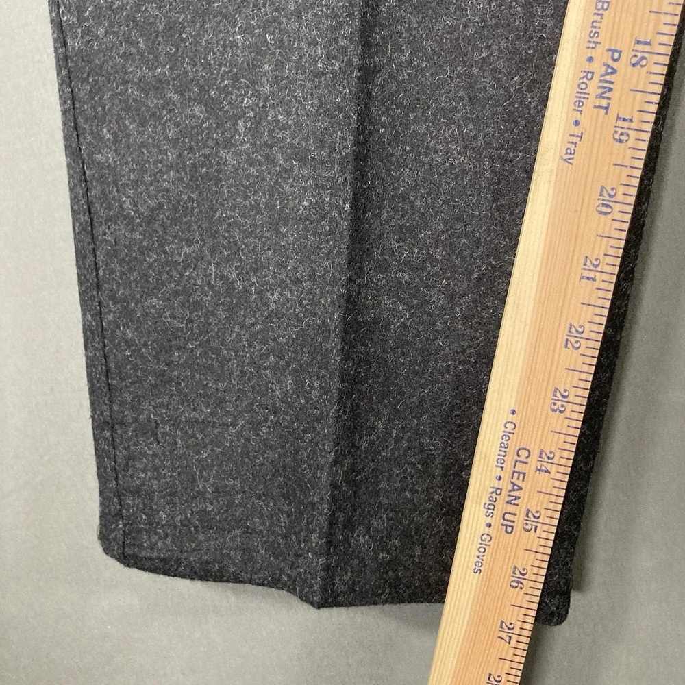 Vintage CC‎ Filson Pants Mens 44 Virgin Wool Charcoal Trouser Made In USA